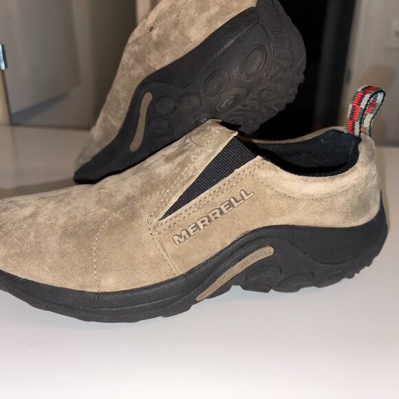 Merrell Tan Slip-On Shoes - Picture 1 of 8